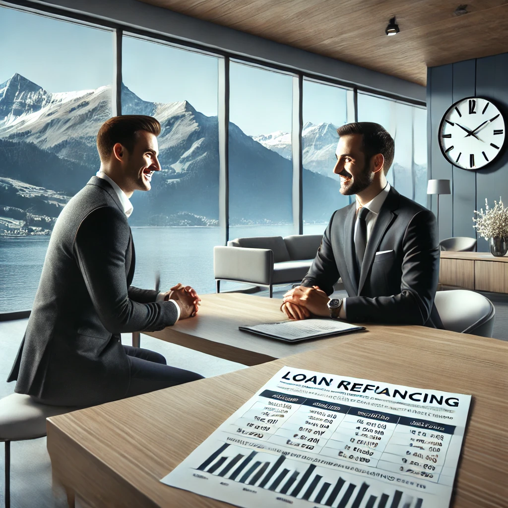 Avantages du refinancement de prêt en Suisse
